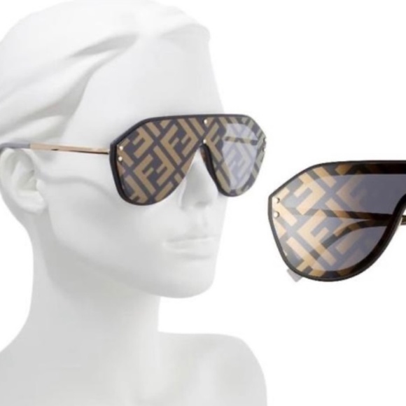 NWT FENDI FF ZUCA SUNGLASSES FFM039 - Picture 4 of 8